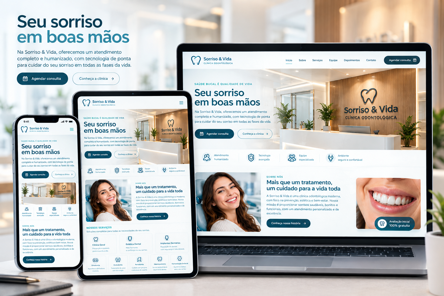Site Para Clínicas E Consultórios